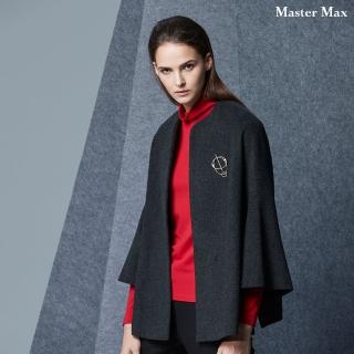 【Master Max】羊毛親膚高領長袖保暖針織上衣(8728038)