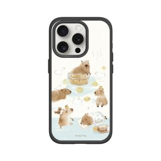【RHINOSHIELD 犀牛盾】iPhone 12 mini/Pro/Max SolidSuit MagSafe兼容 磁吸手機殼/水豚君(涼丰系列)