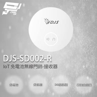 【CHANG YUN 昌運】DJS-SD002-R 接收器 IoT 免電池無線門鈴 無線電鈴 緊急求救鈴 自發電無線門鈴