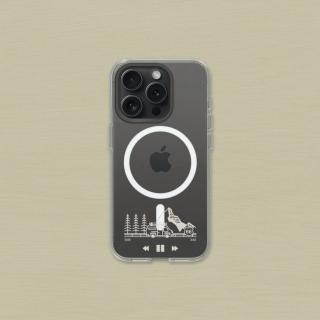 【RHINOSHIELD 犀牛盾】iPhone 14系列 Clear MagSafe兼容 磁吸透明手機殼/在路上(獨家設計系列)