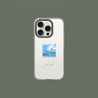【RHINOSHIELD 犀牛盾】iPhone 13/13 Pro/Max Clear透明防摔手機殼/好心情(獨家設計系列)