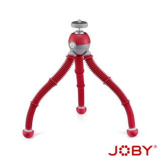 【JOBY】PodZilla 腳架套組 M 紅 JB01758-BWW 手機直播套組(公司貨)
