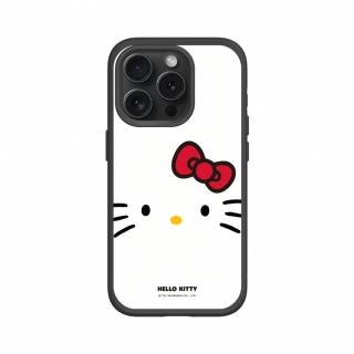 【RHINOSHIELD 犀牛盾】iPhone 14/Plus/Pro/Max SolidSuit背蓋手機殼/大臉Hello Kitty(Hello Kitty)