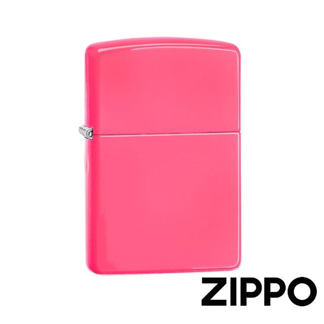 【Zippo】粉霓虹螢光漆防風打火機(美國防風打火機)