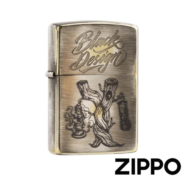 【Zippo】Black Design限量聯名防風打火機(美國防風打火機)