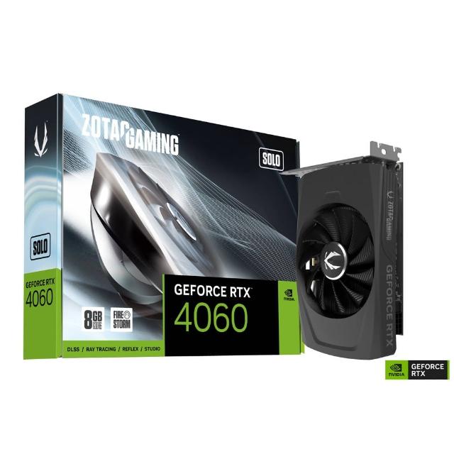 ZOTAC 索泰】GAMING GeForce RTX 4060 8GB SOLO 顯示卡- momo購物網