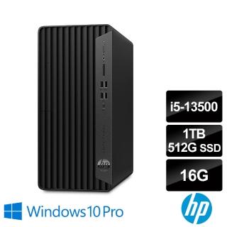 【HP 惠普】i5十四核商用電腦(600G9 MT/i5-13500/16G/512G SSD+1TB HDD/W10P)