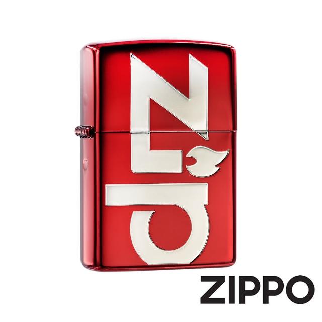 【Zippo】經典標誌-寶紅銀防風打火機(美國防風打火機)