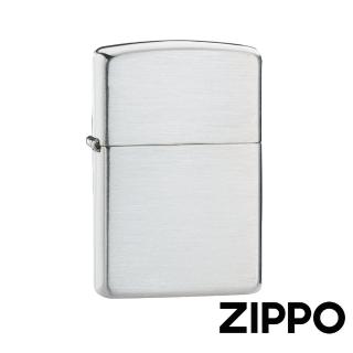 【Zippo】高級拉絲純銀-加厚版-防風打火機(美國防風打火機)