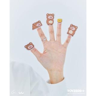 【TOYZEROPLUS】罐頭豬LuLu 豬熊豬羊系列(泡棉貼紙)