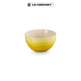 【Le Creuset】瓷器韓式飯碗350ML(閃亮黃)