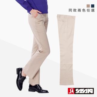 【SASAKI】棉質伸縮休閒長褲-女-兩色任選