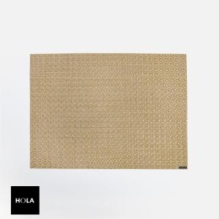 【HOLA】Chilewich摺紙餐墊36x48cm蜂蜜金棕色