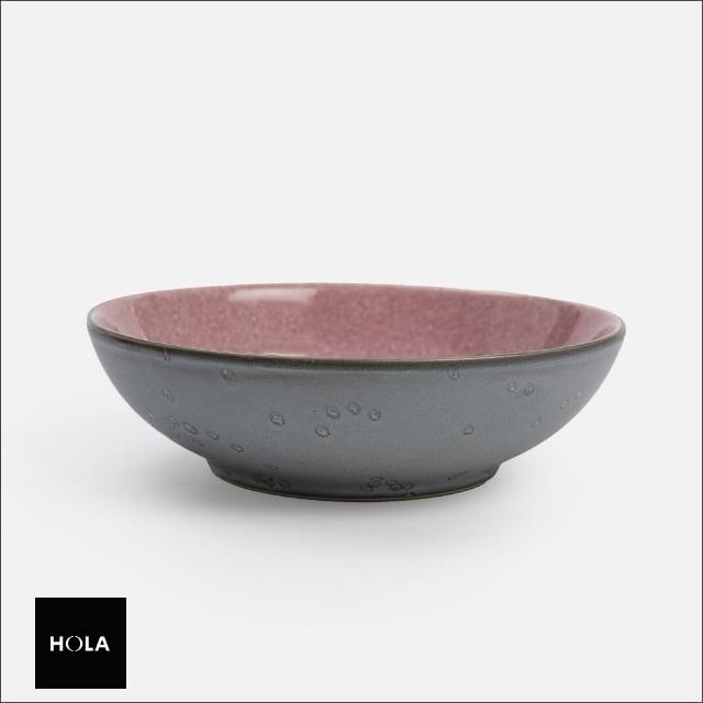 【HOLA】丹麥Bitz麵碗20cm 灰粉