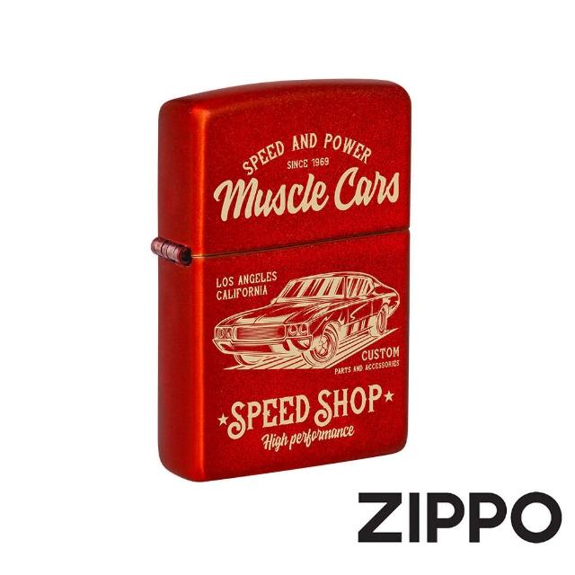 【Zippo】肌肉車設計防風打火機(美國防風打火機)