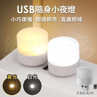 【樂適多】迷你USB LED小夜燈 MO3027(USB燈 隨身燈 迷你小燈 充電頭 小夜燈 宿舍燈)