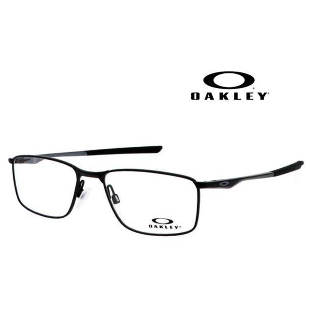 【Oakley】奧克利 SOCKET 5.0 金屬光學鏡框 彈簧鏡臂 OX3217 01 55mm 霧黑 公司貨