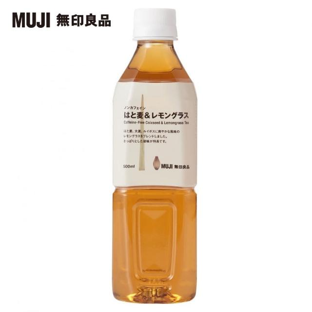 【MUJI 無印良品】PET無咖啡因/麥茶&檸檬香茅/500ml