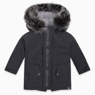 【tuc tuc】男童 灰黑毛毛帽怪獸外套 18M-6A PF6167(tuctuc baby 外套)