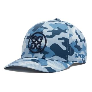【G/FORE】CIRCLE GS CAMO STRETCH TWILL SNAPBACK HAT高爾夫球帽(G4AF23H120-SLA-OS)