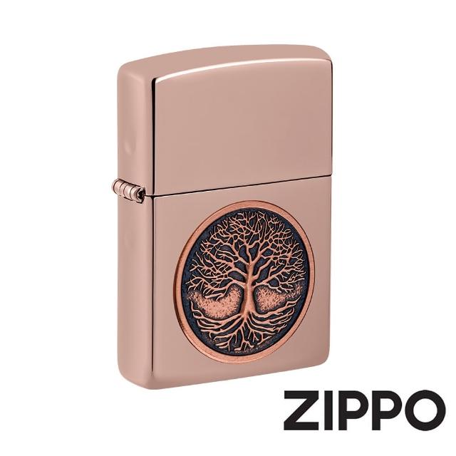 【Zippo】生命之樹徽章防風打火機(美國防風打火機)