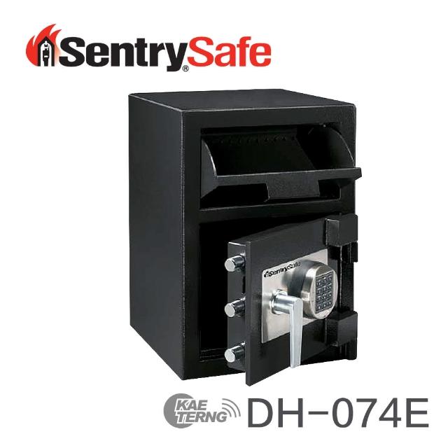 【Sentry Safe】不鏽鋼面板 密碼鎖投入式金庫(DH074E)