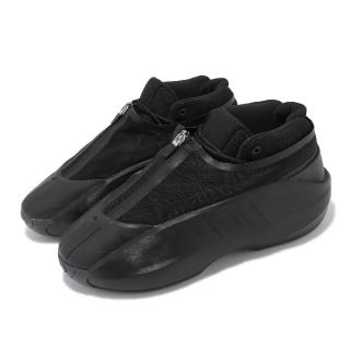 【adidas 愛迪達】籃球鞋 Crazy IIINFinity 男鞋 女鞋 黑 Triple Black 拉鍊 休閒 愛迪達(IE7689)