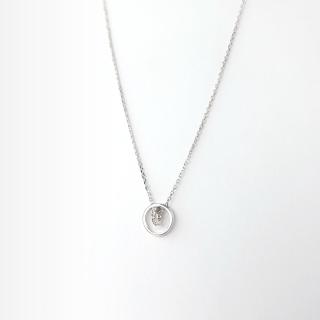 【GIUMKA】925純銀項鍊．雙圈．新年禮物