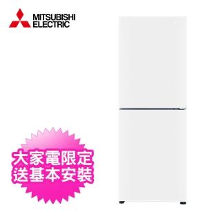 【MITSUBISHI 三菱電機】216L雙門直立式變頻冷凍櫃(MF-U22ET-W-C)