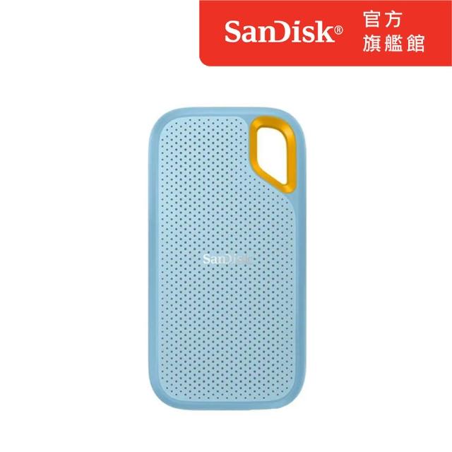 【SanDisk 晟碟】E61 2TB 2.5吋行動固態硬碟(天藍/SDSSDE61-2T00-G25B)