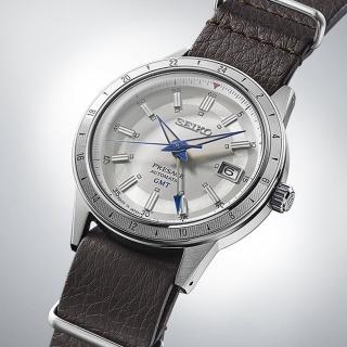 【SEIKO 精工】PRESAGE系列 110週年限量 GMT功能機械腕錶 禮物推薦 畢業禮物(SSK015J1/4R34-00E0J)