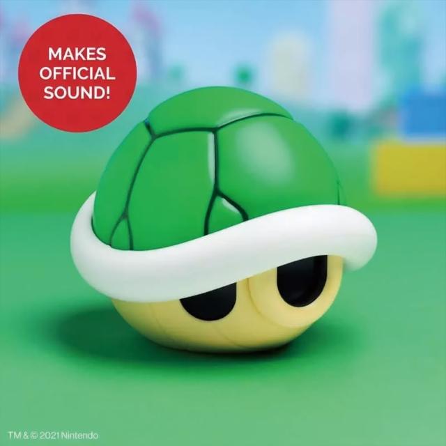 【Paladone UK】任天堂超級瑪利歐 綠龜殼發聲 升級音效 造型小夜燈(瑪利歐 造型夜燈 送禮 生日禮物)