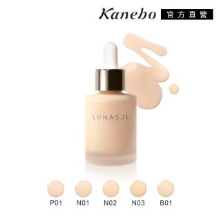 【Kanebo 佳麗寶】LUNASOL 水潤光美容液粉底 25mL(多色任選)