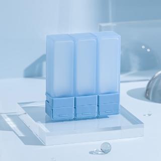 【Suzzi】積木旅行分裝瓶 尼斯藍L 100ml(三件旅行組)