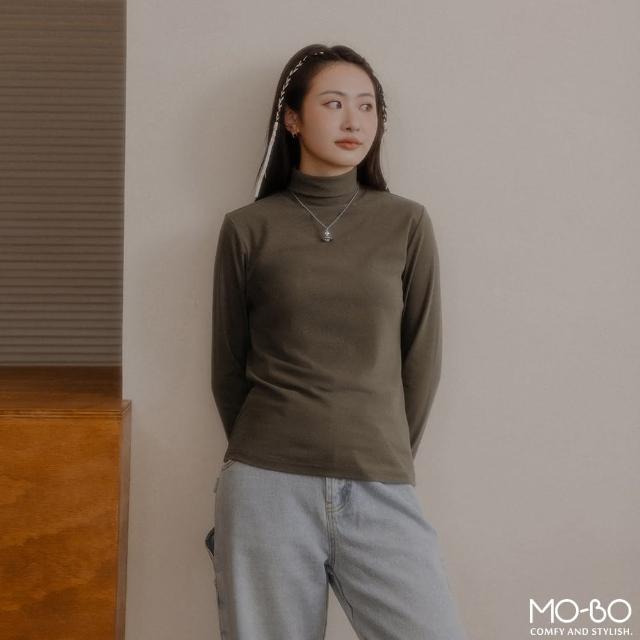 【MO-BO】親膚舒適高領上衣