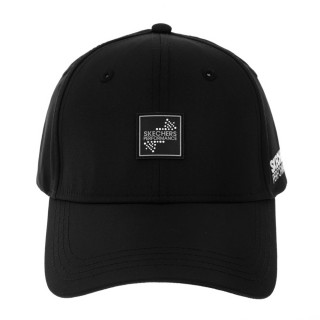 【SKECHERS】Hat 男女 棒球帽 戶外 運動 休閒 遮陽 可調式 扣環 深黑(P121U004-002K)