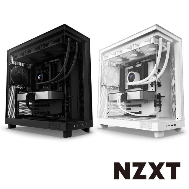 【NZXT 恩傑】H6 Flow ATX 玻璃側透電腦機殼(內建靜音扇x3)