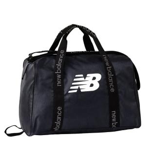 【NEW BALANCE】手提包 健身包 運動包 旅行袋 黑 休閒(LAB13102THN ∞)