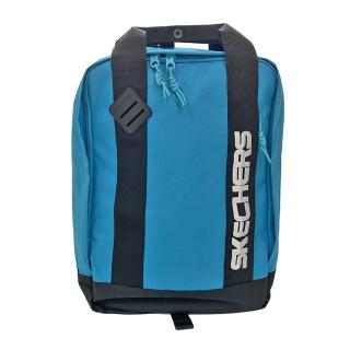 【SKECHERS】Bag 後背包 手提 可調式背帶 筆電隔層 上學 水藍(S99239)