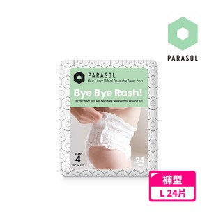 【Parasol】Clear + Dry 新科技水凝果凍褲(4號L-24片/包)