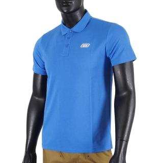 【SKECHERS】男 短袖 上衣 POLO衫 經典 簡約 素面 百搭 舒適 穿搭 藍(L221M009-004Q)