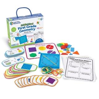 【Learning Resources】美國 教學資源 幾何圖形學習寶盒(益智學習玩具)