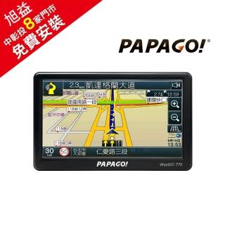 【PAPAGO!】WAYGO!770 7吋智慧型衛星導航-免費安裝