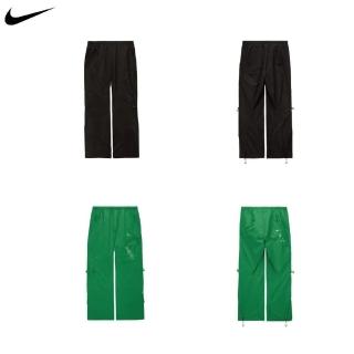 【NIKE 耐吉】Nike x Off-White 聯名款 防水風褲 黑色/草綠色 彈性 褲子 長褲 DV4453-010/DV4453-389
