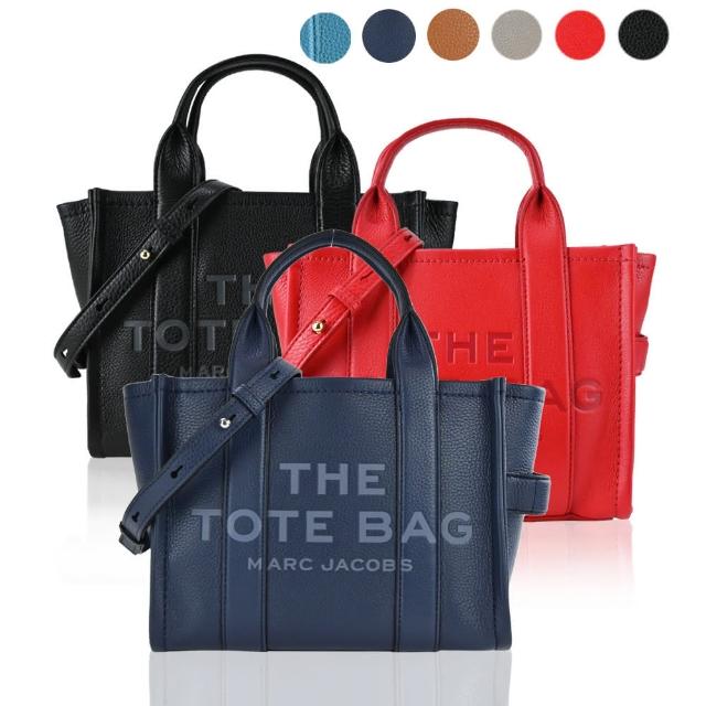 【MARC JACOBS 馬克賈伯】THE LEATHER MINI TOTE 皮革兩用托