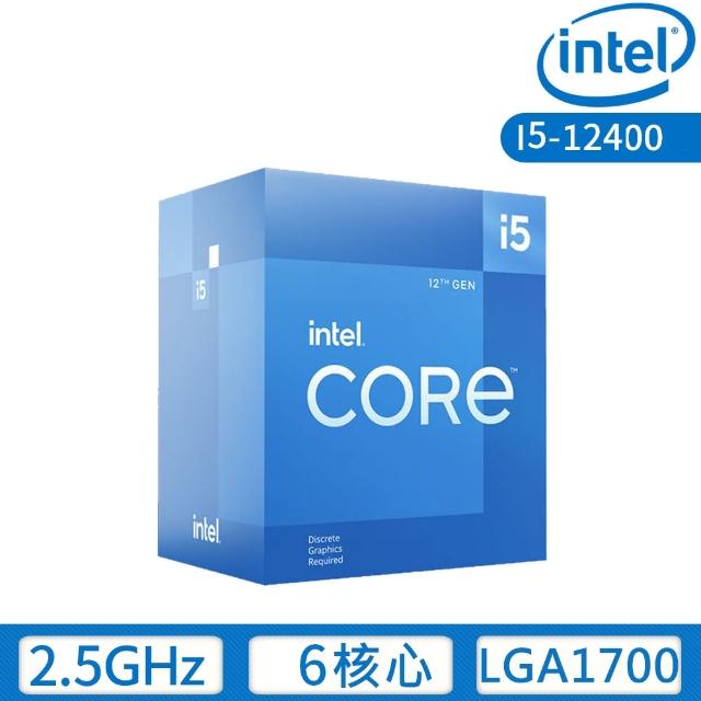 【Intel 英特爾】Core i5-12400 CPU中央處理器- momo購物網- 好評