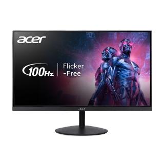 【Acer 宏碁】SB242Y E 抗閃系列 24型 IPS 100Hz 電競螢幕(1ms)