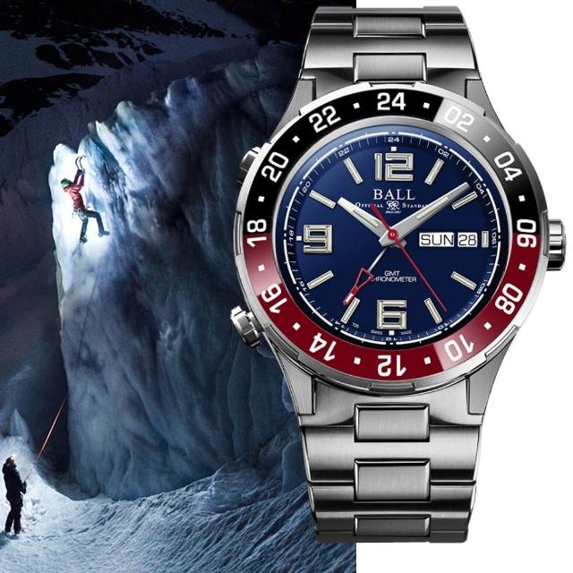 【BALL 波爾】B4_Roadmaster Marine GMT 天文台認證機械錶-40mm(DG3000A-S8CJ-BE)