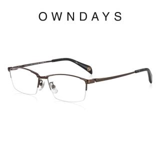 【OWNDAYS】John Dillinger系列 威靈頓款金屬框光學眼鏡(JD2053B-3A C2)