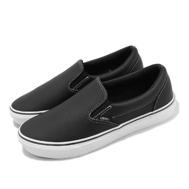 VANS】休閒鞋V98CF WR Slip On PU 男鞋女鞋黑白日本線懶人鞋防潑水皮革